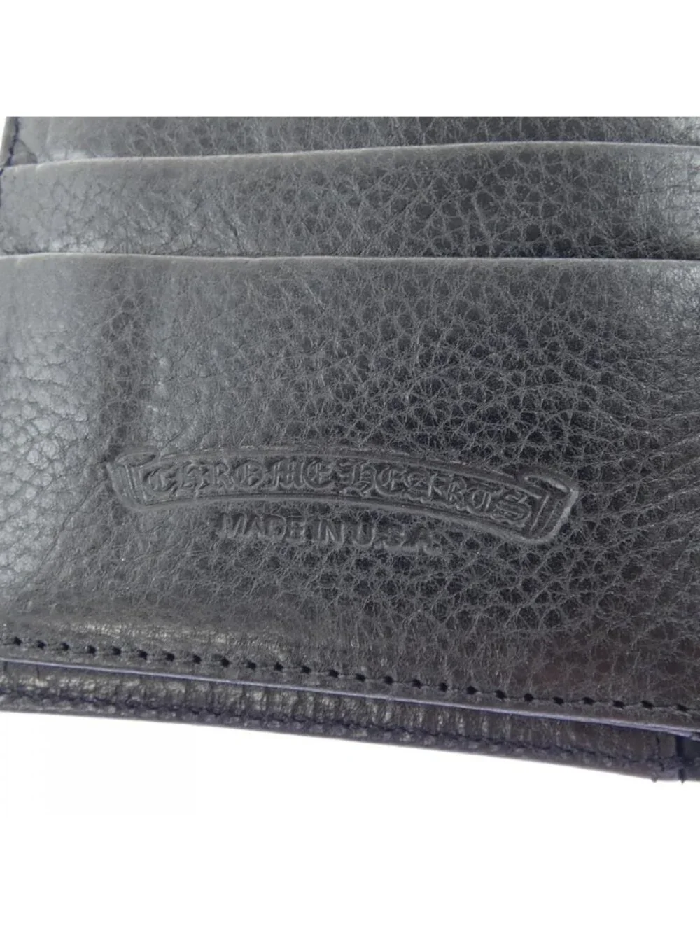 Chrome Hearts Wave Cross Btn Button 304 Wallet